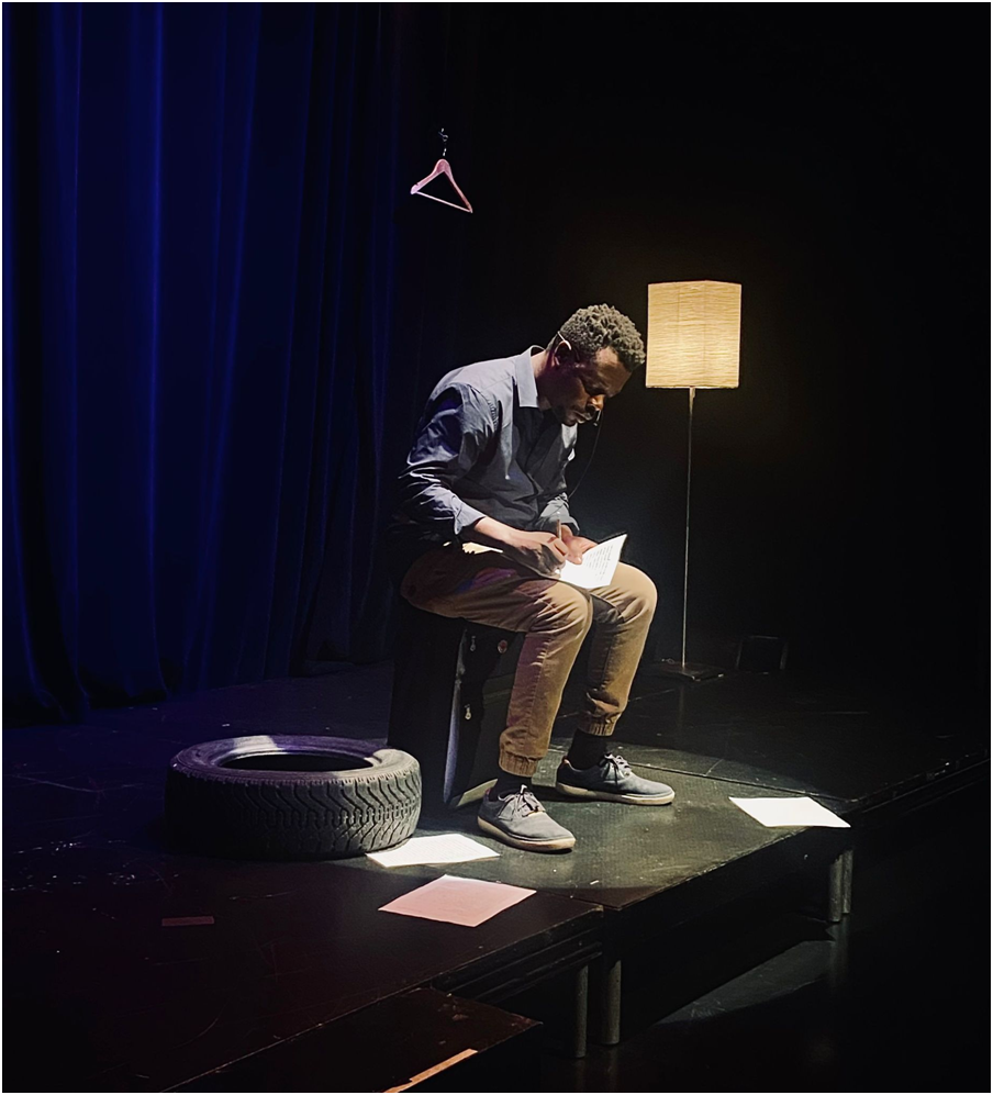 Première mise en scène de l’album Mon Général Soleil de Kebert Bastien